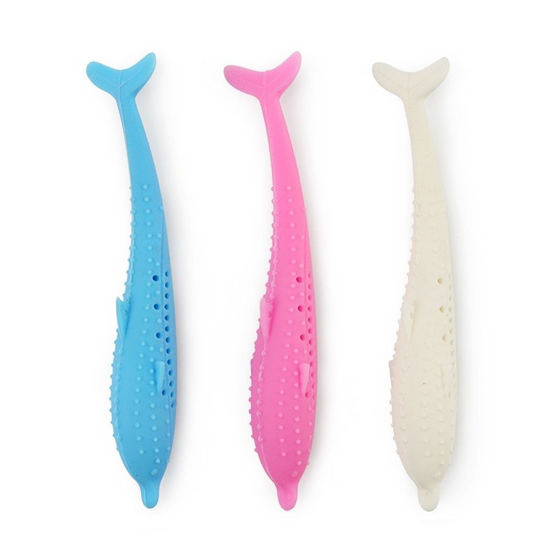 Soft Silicone Catnip Fish Toy Soft Silicone Catnip Fish Toy