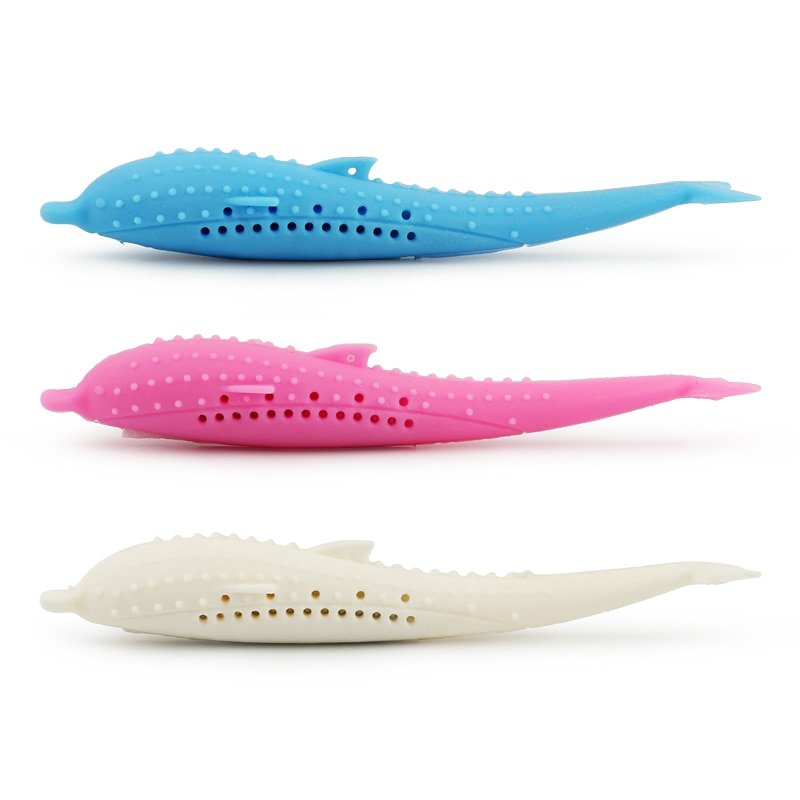 Soft Silicone Catnip Fish Toy Soft Silicone Catnip Fish Toy