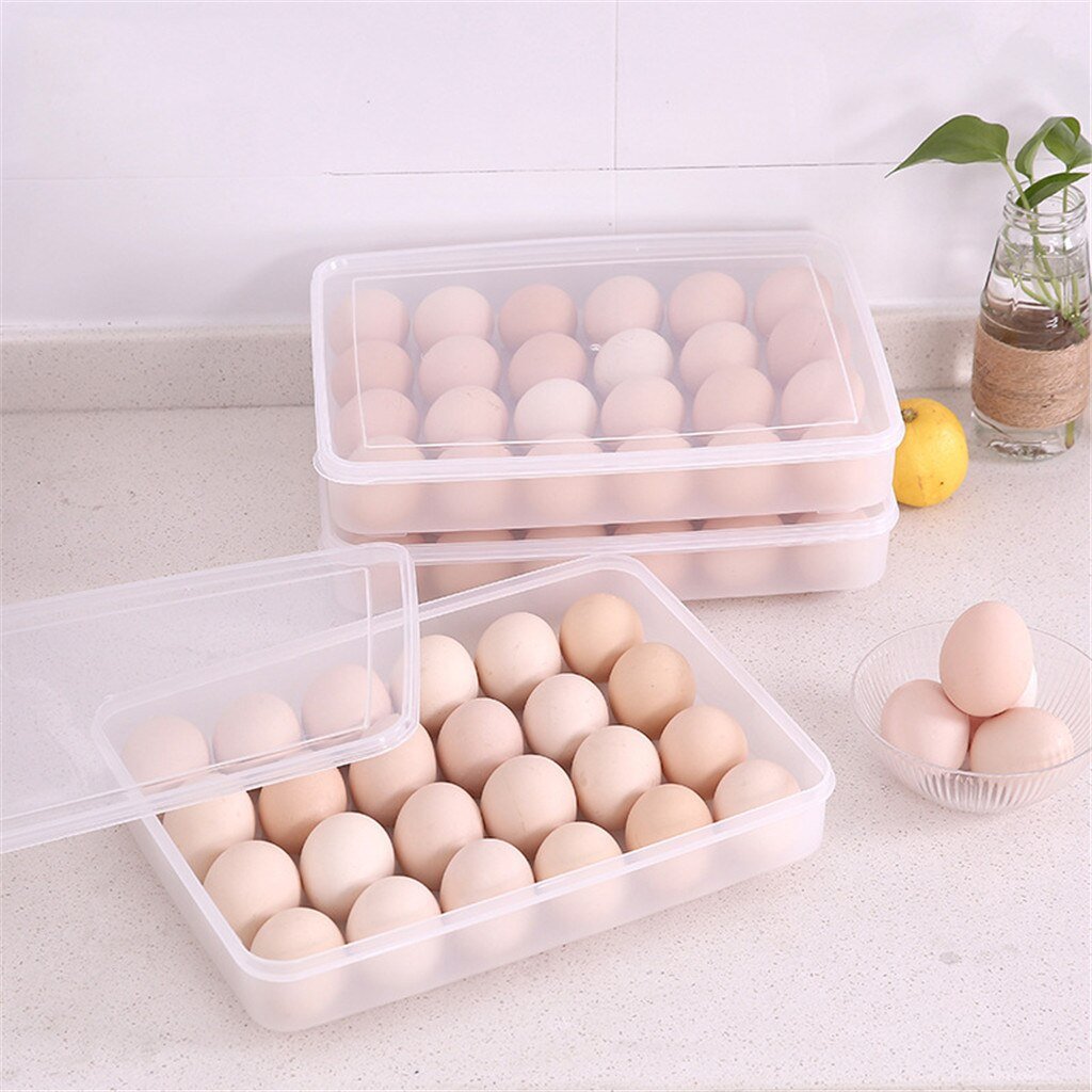 Refrigerator Food Dumpling Eggs Airtight Storage Box Food Keep Fresh ...